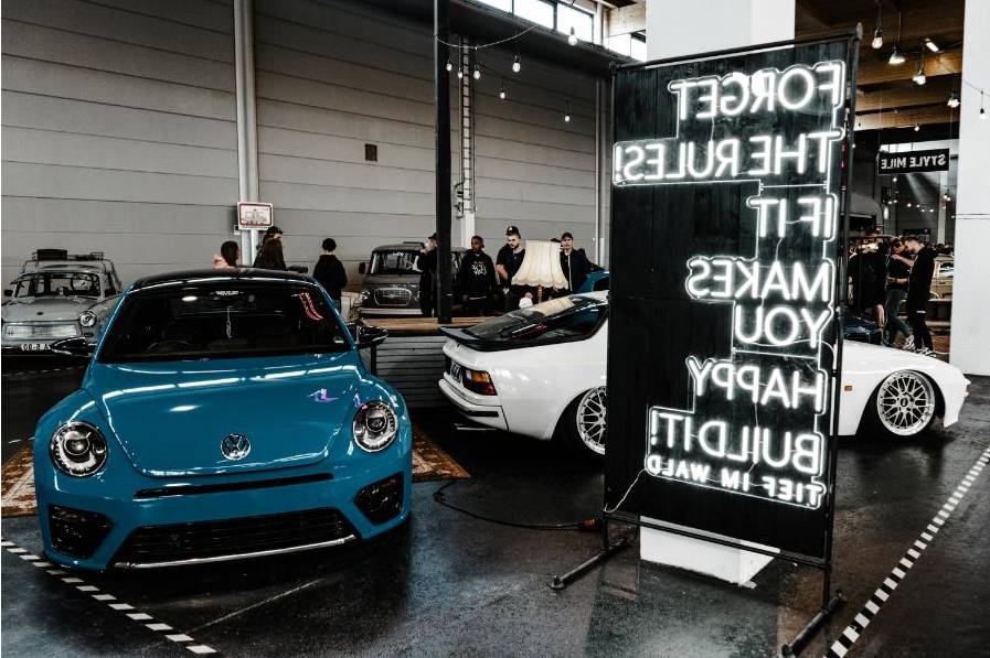 Tieferlegung Fahrzeug Seiteansicht